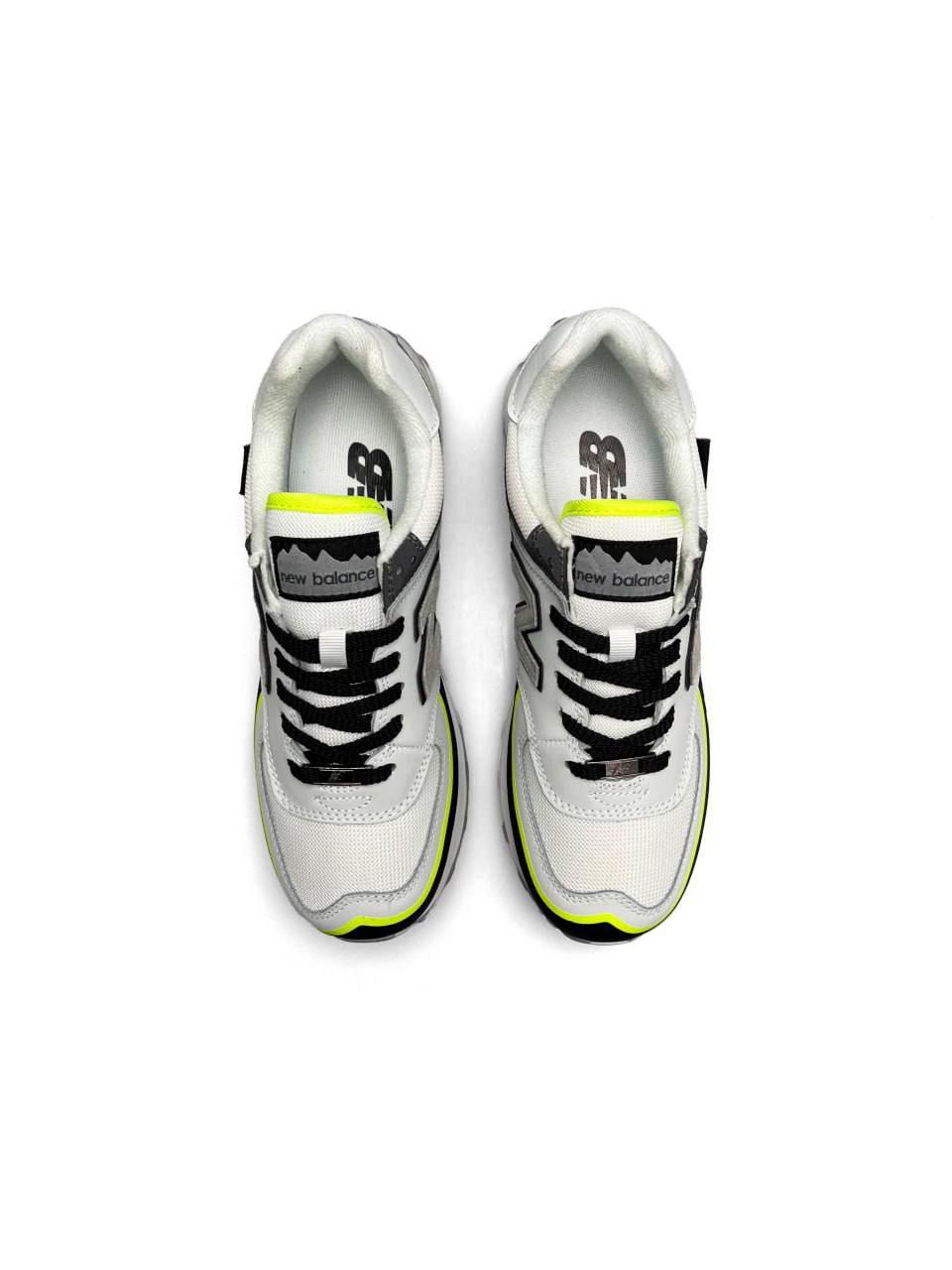 New Balance 574 TP2 White Yellow Neon