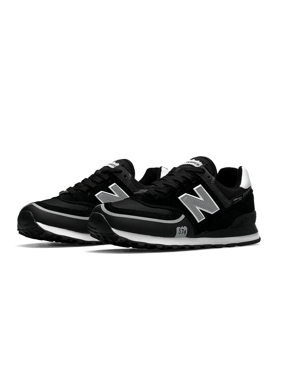 New Balance 574 TP2 Black White Reflective