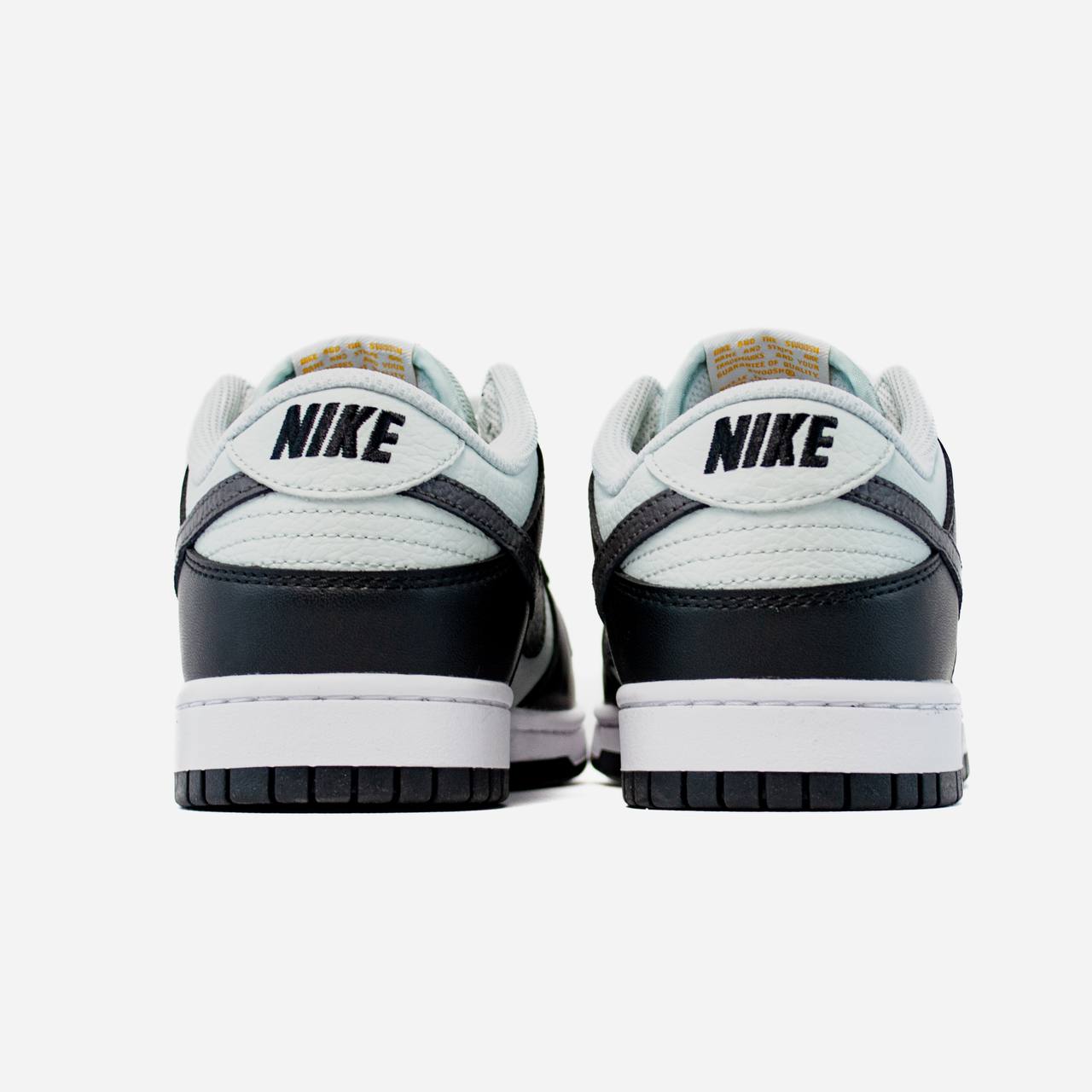 Nike SB Dunk Low Black Total Orange Mini Swoosh