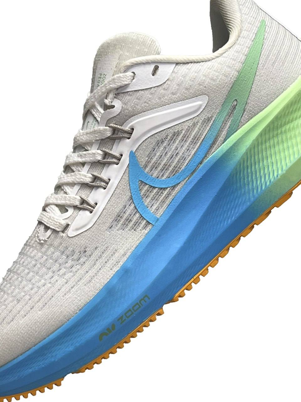 Nike Air Zoom Light Gray Blue Green