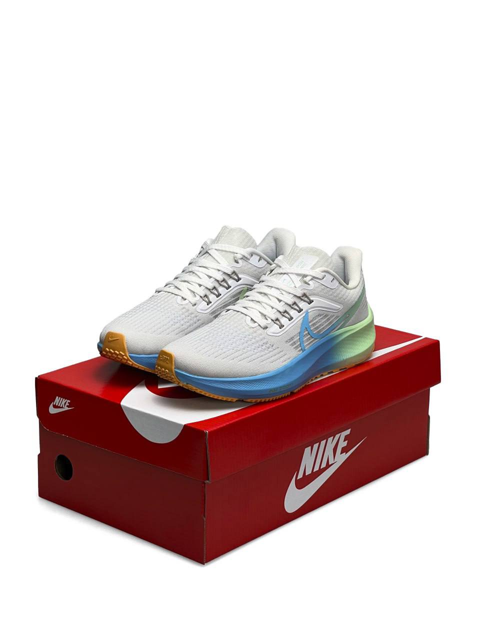 Nike Air Zoom Light Gray Blue Green