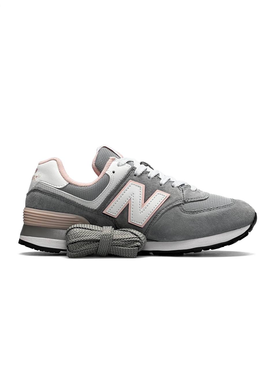 New Balance 574 Gray Pink