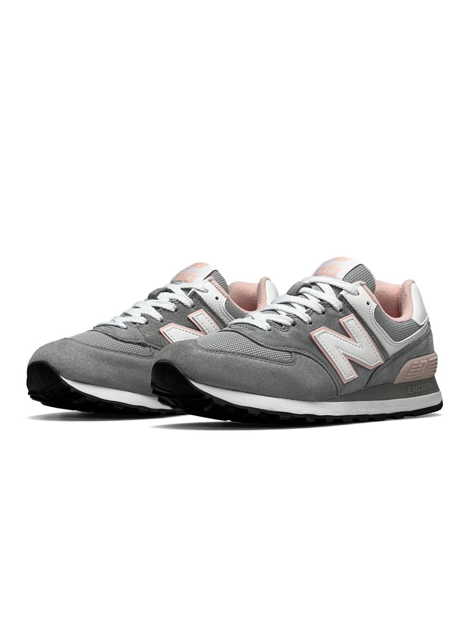 New Balance 574 Gray Pink