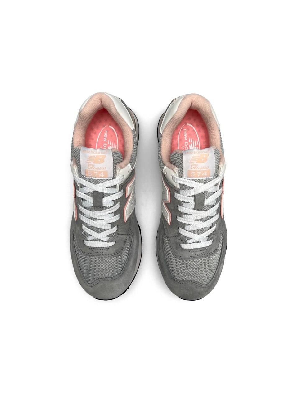 New Balance 574 Gray Pink
