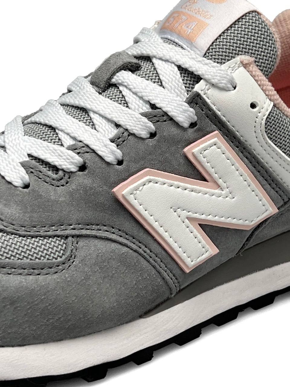 New Balance 574 Gray Pink