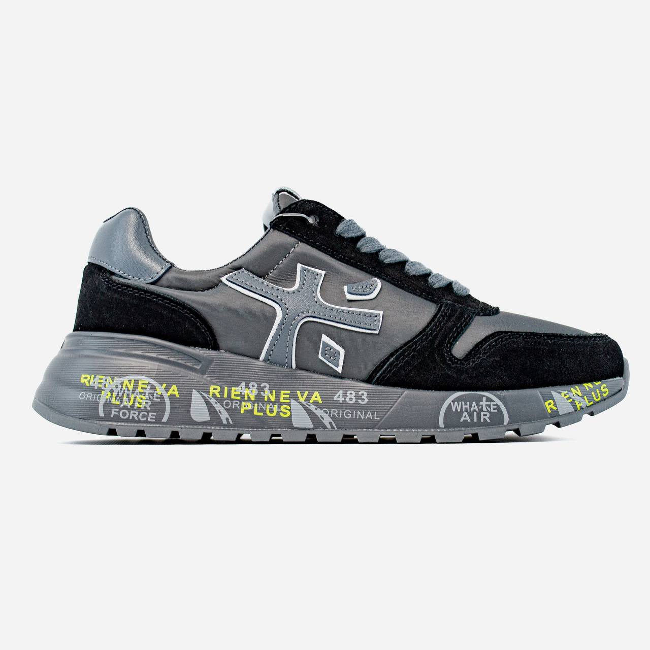 Premiata Mick Black Grey