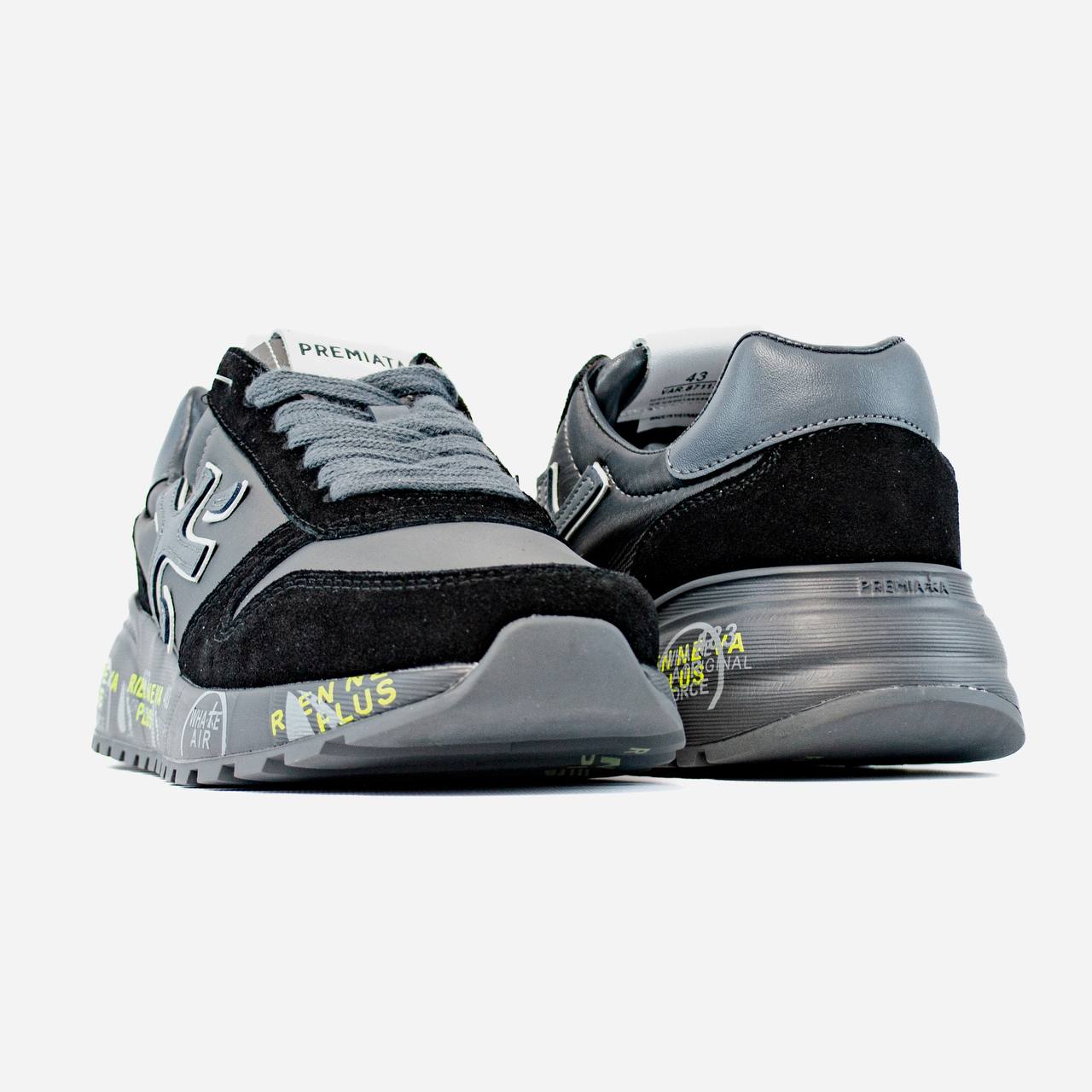 Premiata Mick Black Grey