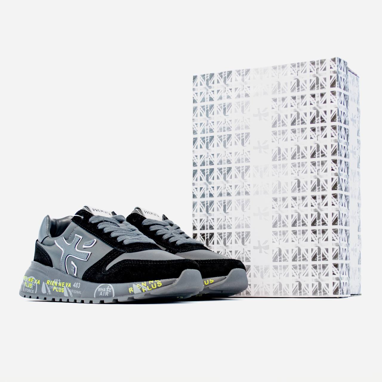 Premiata Mick Black Grey