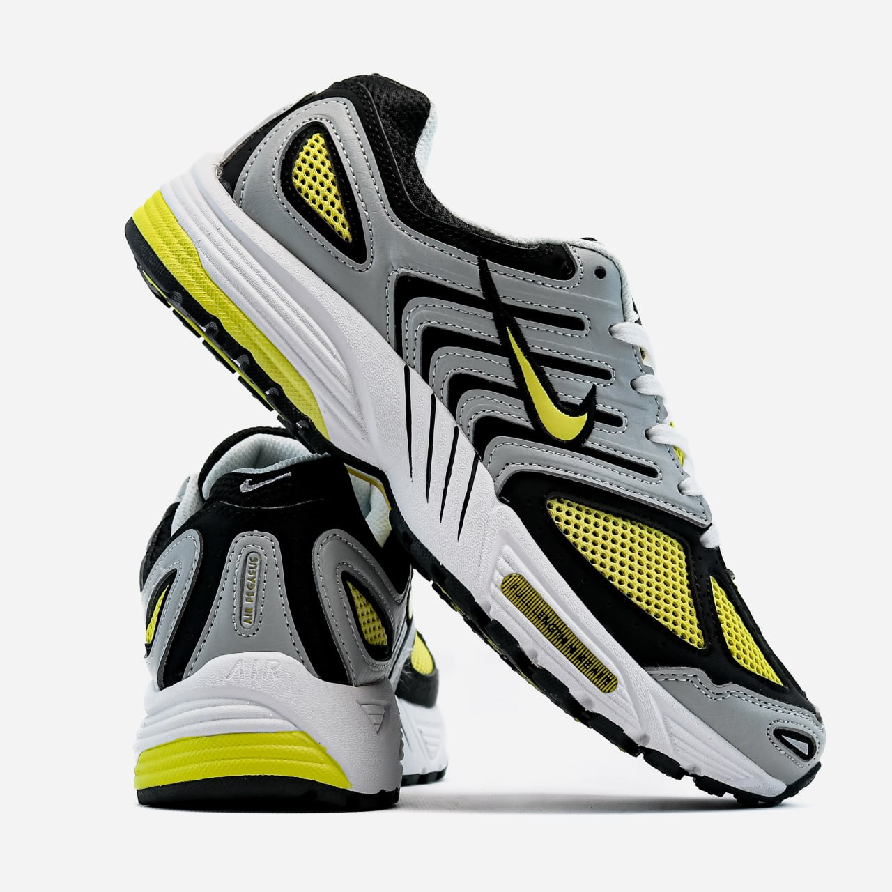 Nike Air Pegasus 2K5 Opti Yellow Metallic Silver