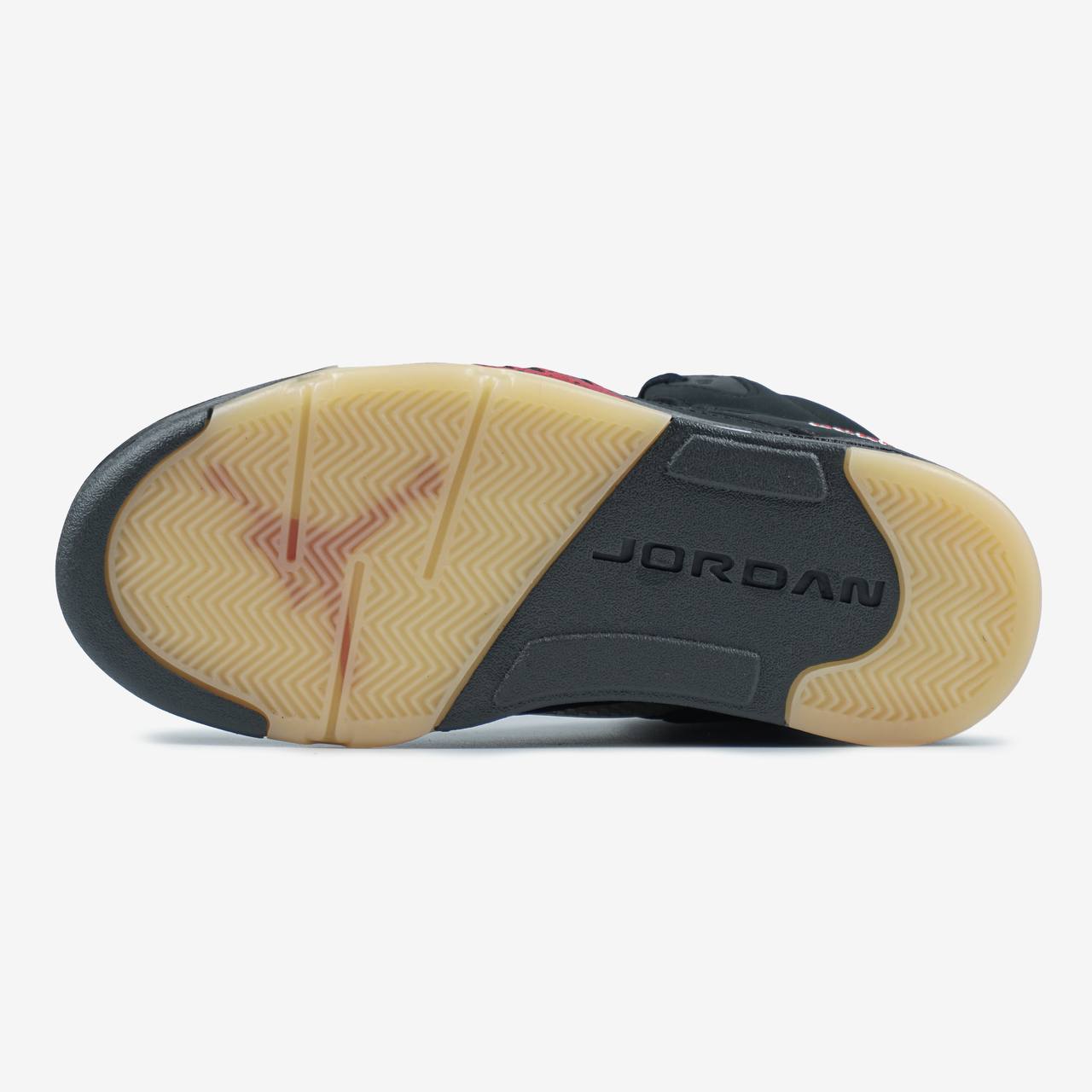 Nike Air Jordan 5 Gore-Tex Black Beige Red