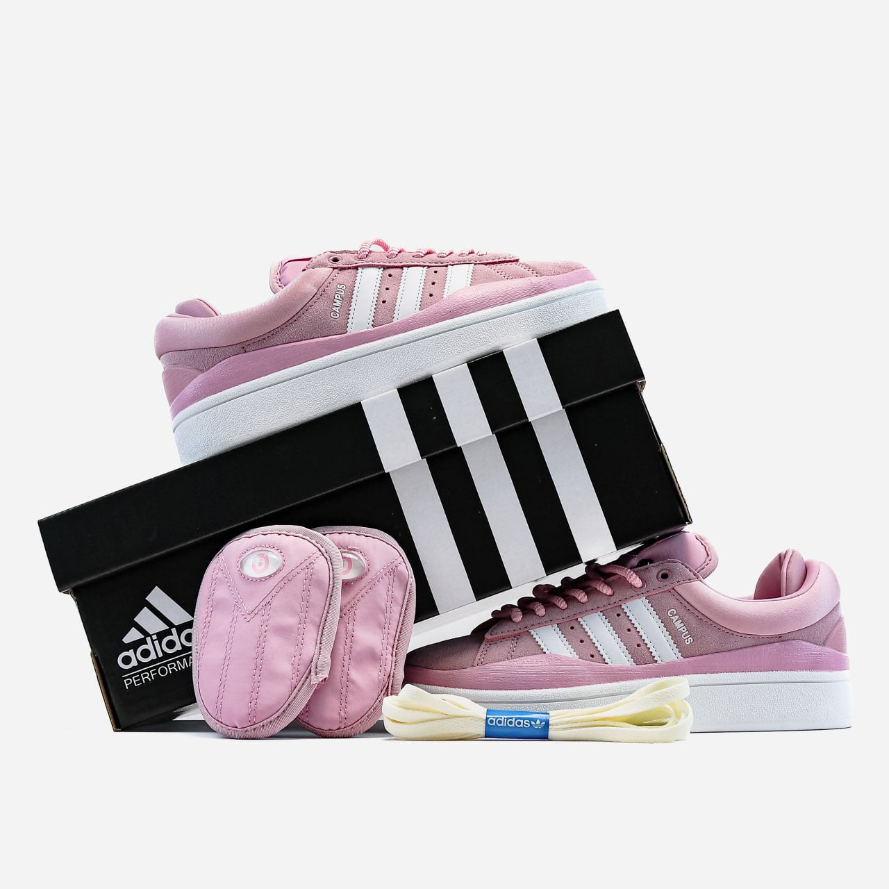Adidas Campus x Bad Bunny Pink 2