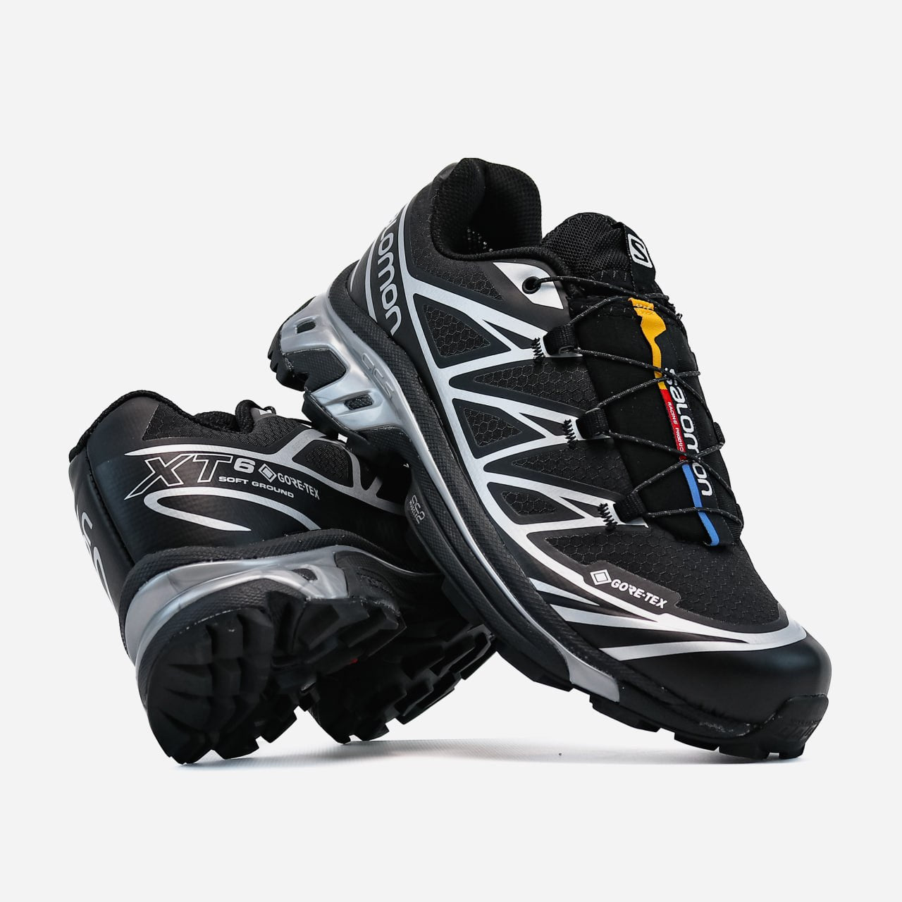 Salomon XT-6 Gore-Tex Black Silver