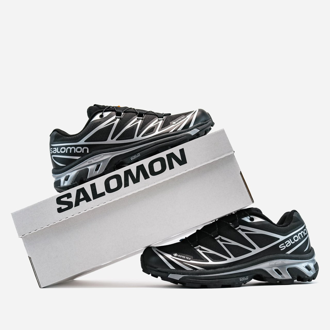 Salomon XT-6 Gore-Tex Black Silver