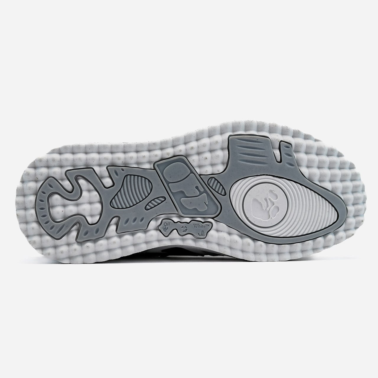Off-White Out of Office Sponge Mid Top White Grey