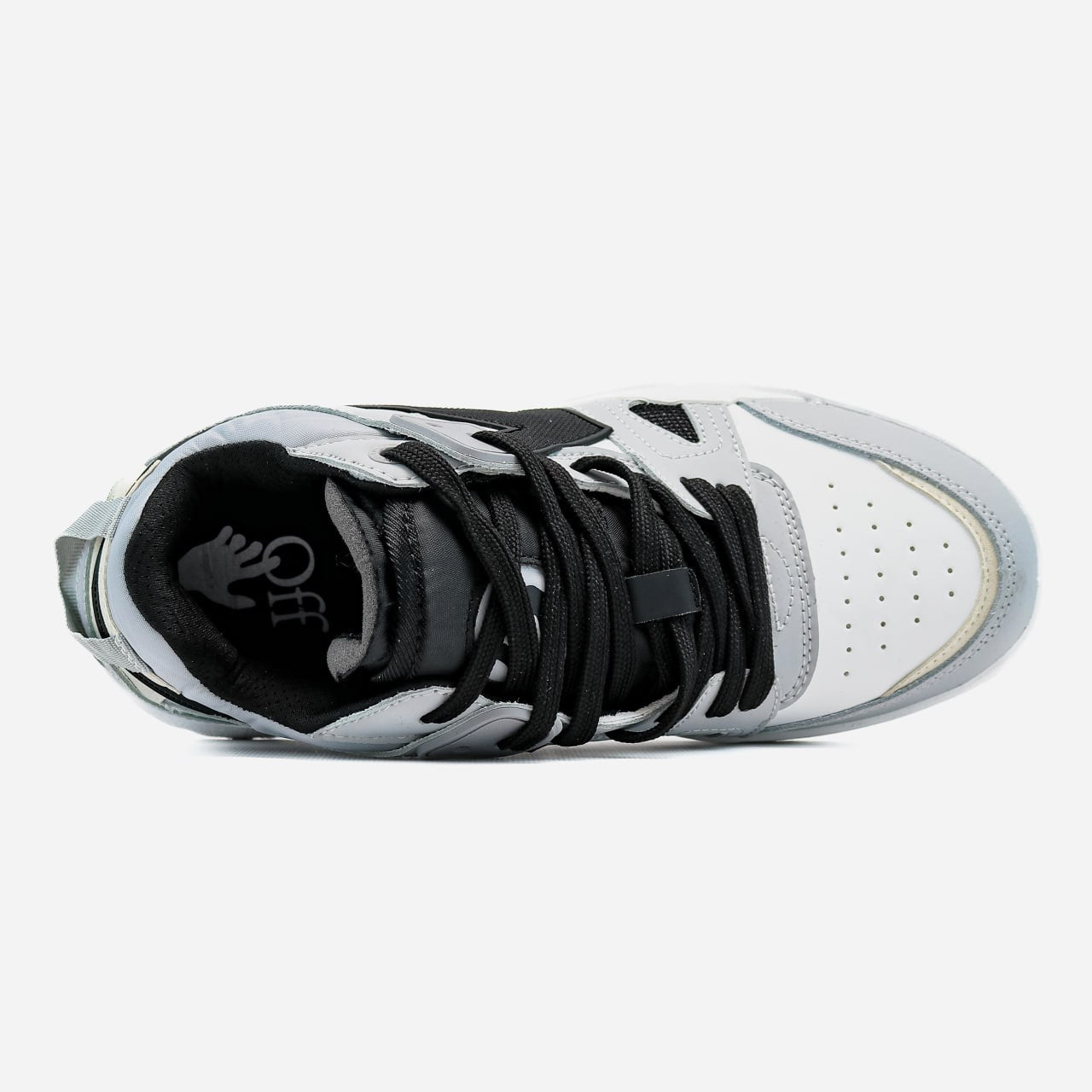 Off-White Out of Office Sponge Mid Top White Grey