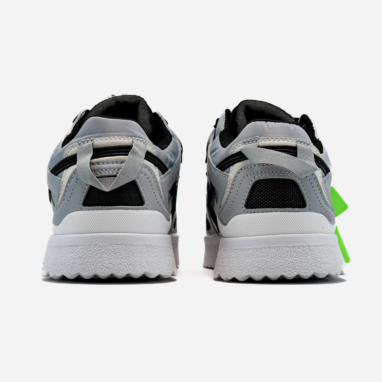 Off-White Out of Office Sponge Mid Top White Grey