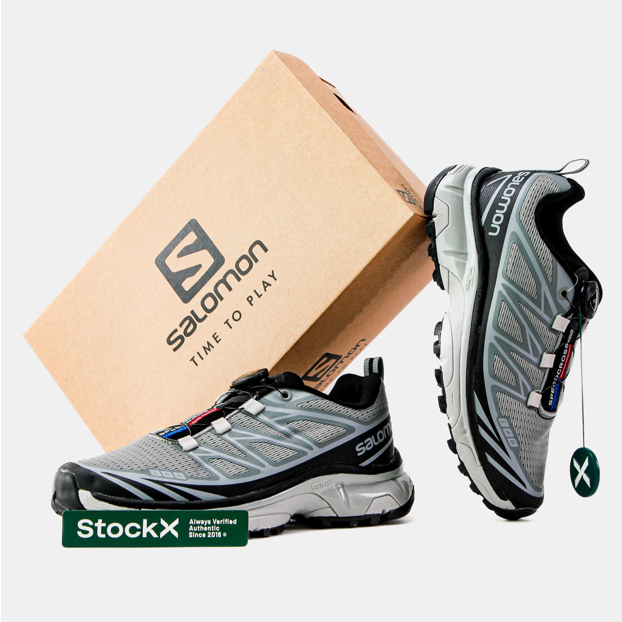 Salomon XT-6 White Grey Black