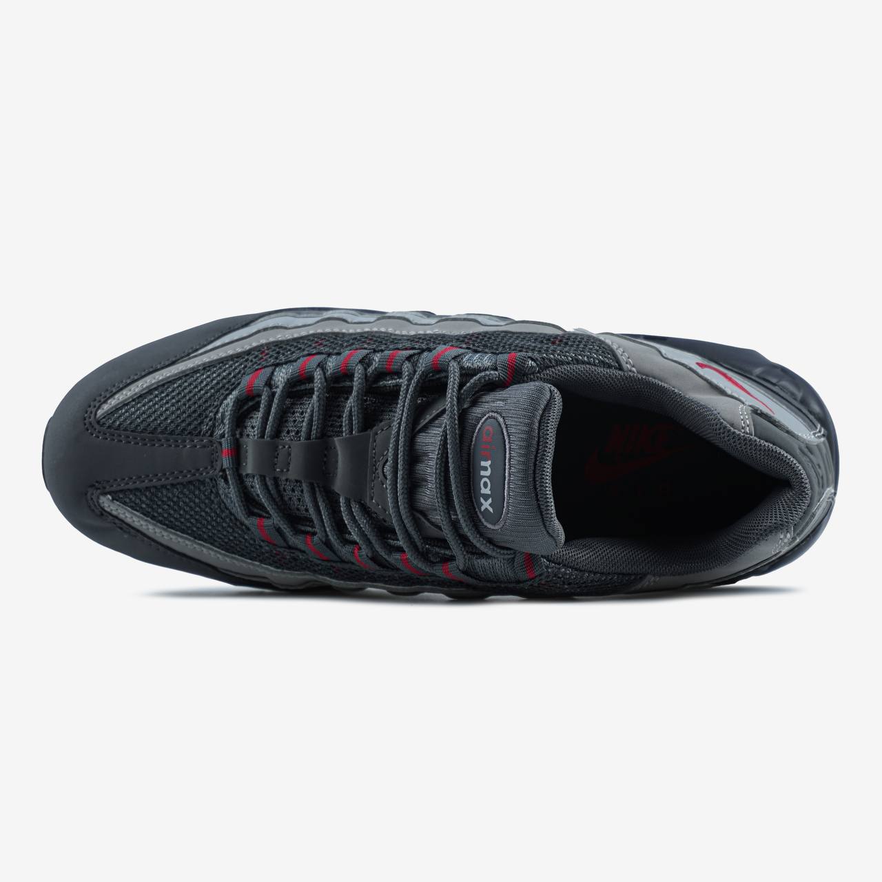 Nike Air Max 95 Dark Grey Red / Essential Solar Red / Gun Smoke