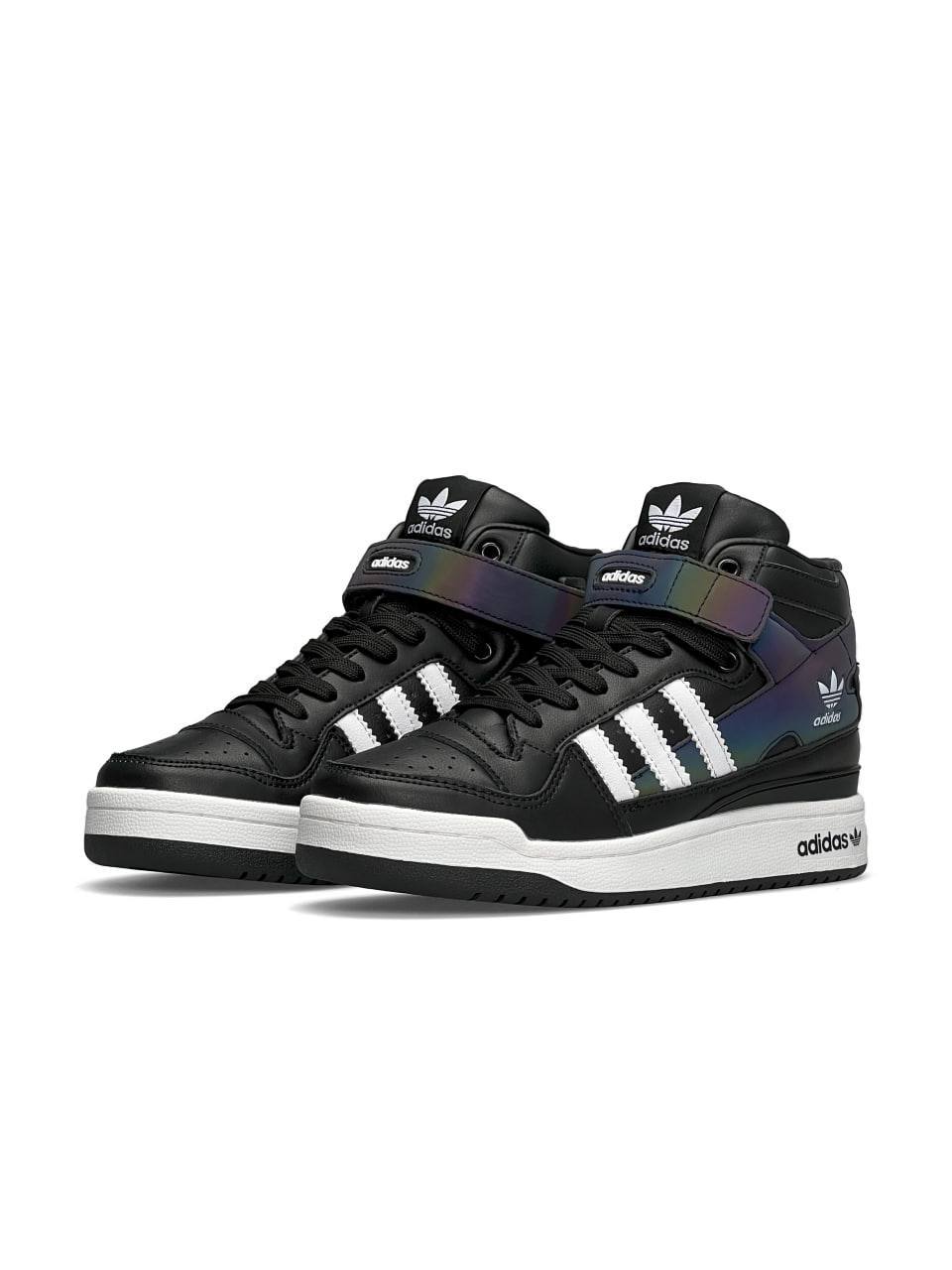 Adidas Forum 84 Mid Black Hameleon