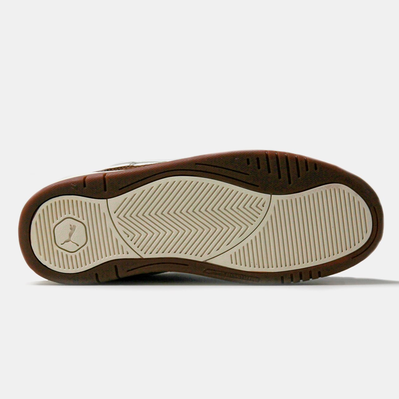 Puma 180 White Brown / Gray Chocolate