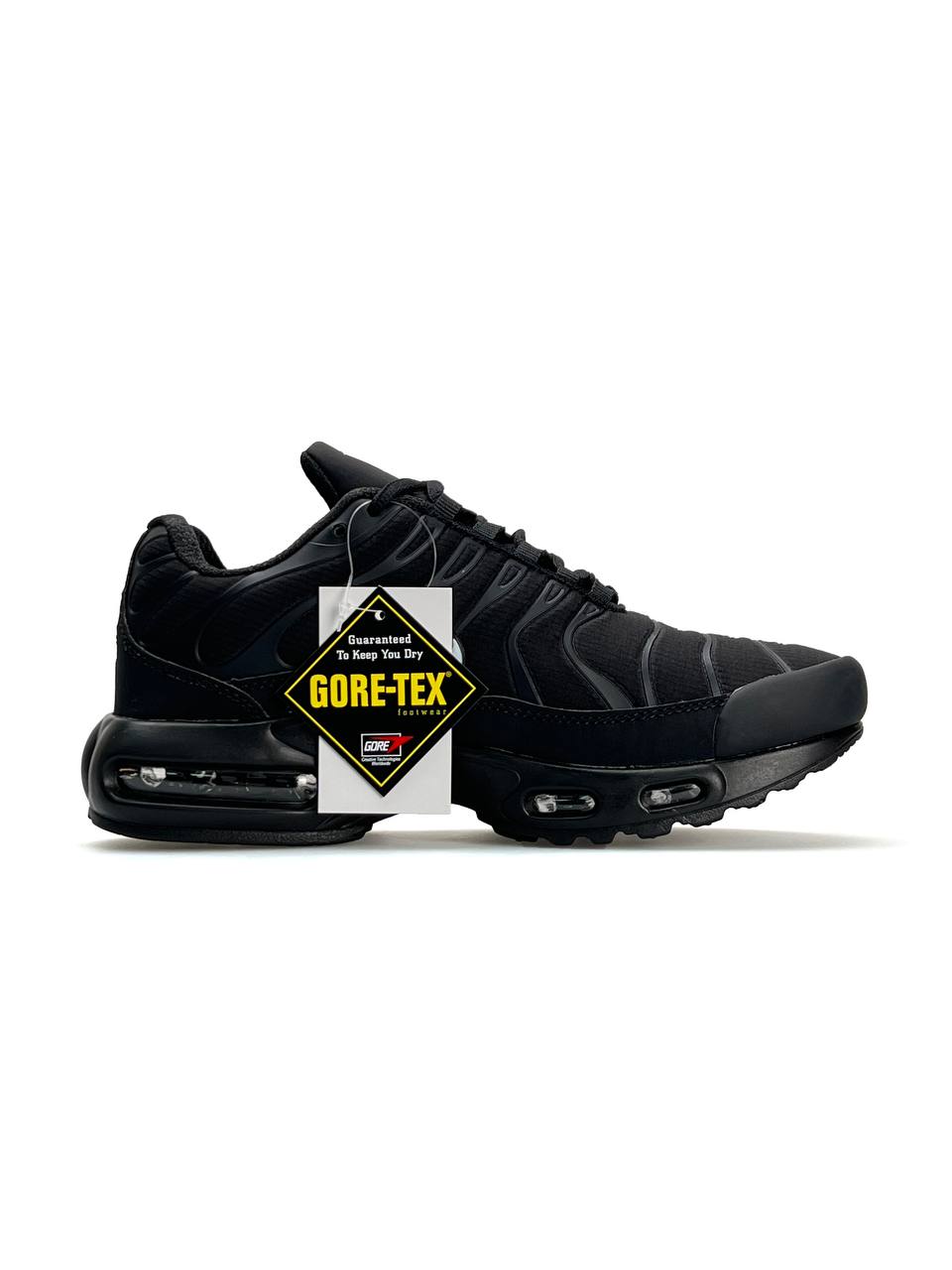 Nike Air Max Tn Plus Black White Swoosh
