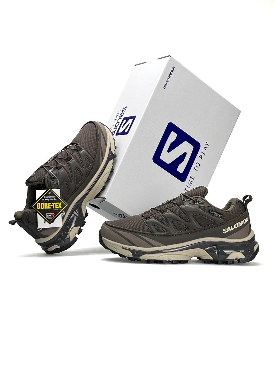 Salomon XT-6 Brown Gore-Tex