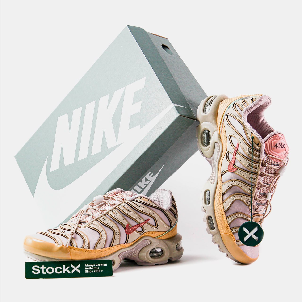 Nike Air Max TN Gold Pink Waterproof