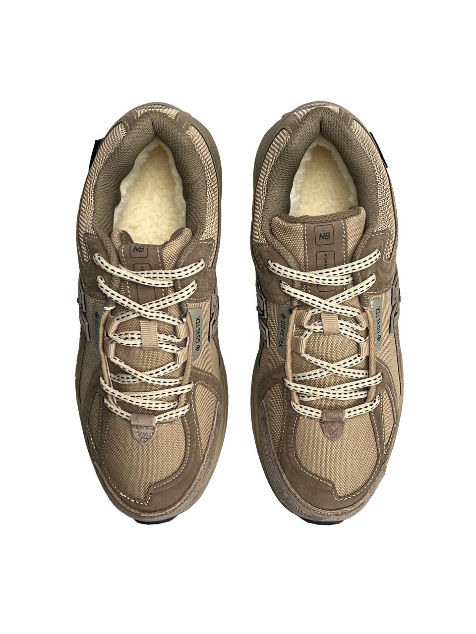 New Balance 1906R Beige Brown Fur