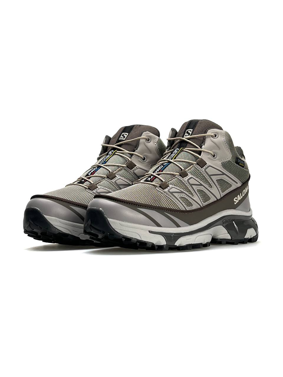 Salomon XT-6 Grey Brown Fur