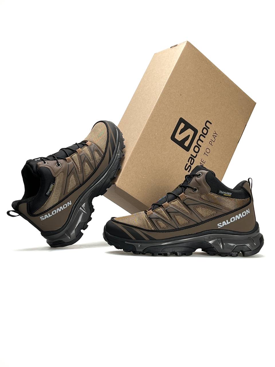 Salomon XT-6 Brown Fur