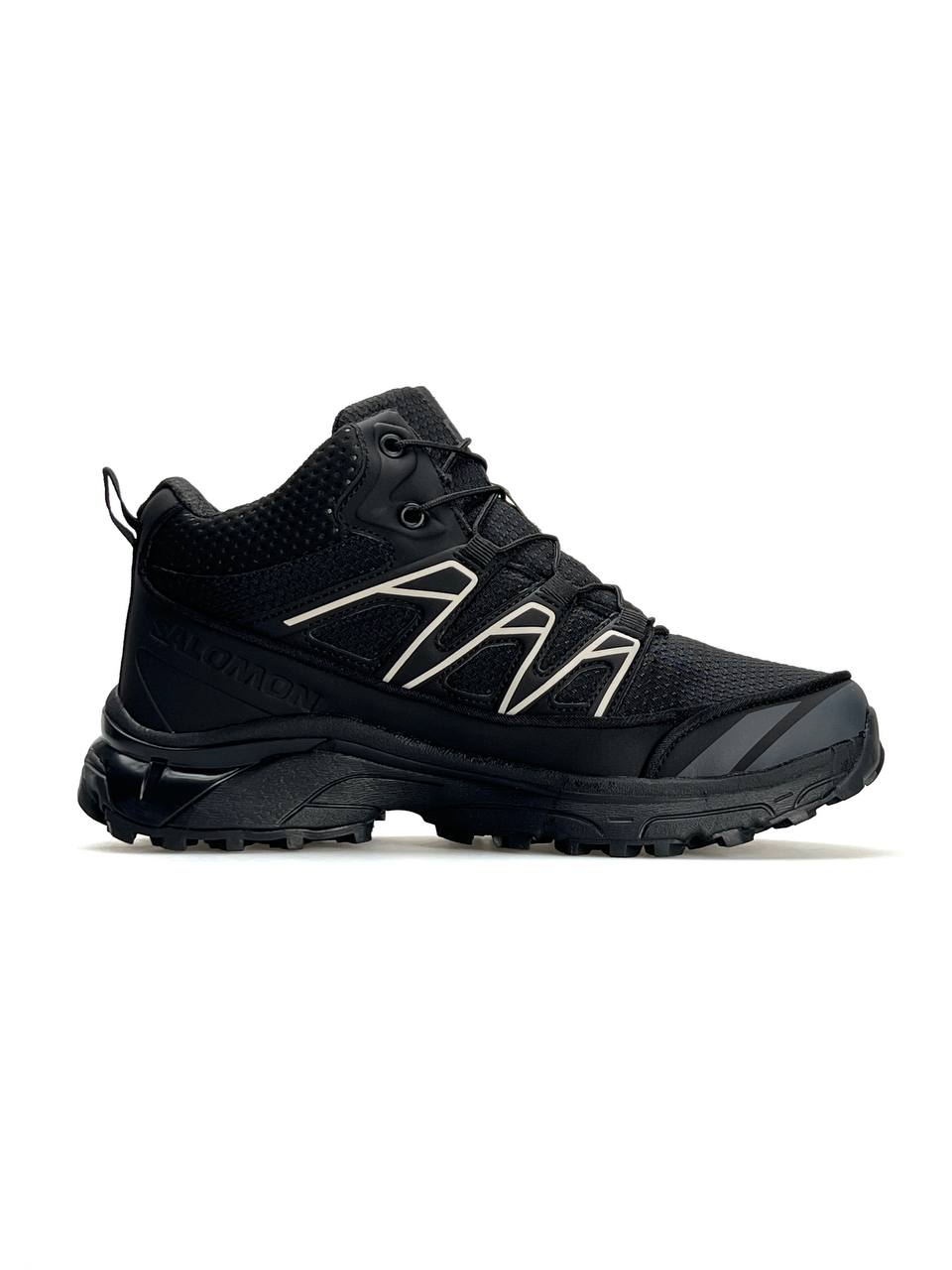 Salomon XT-6 Black Beige Fur