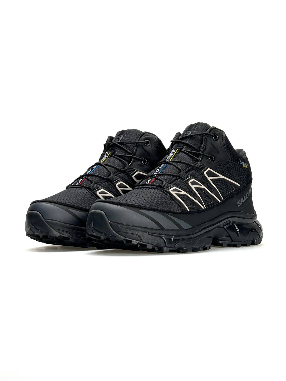 Salomon XT-6 Black Beige Fur