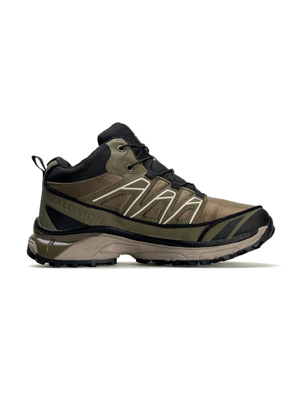 Salomon XT-6 Khaki Brown Fur