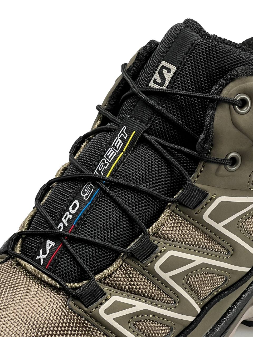 Salomon XT-6 Khaki Brown Fur