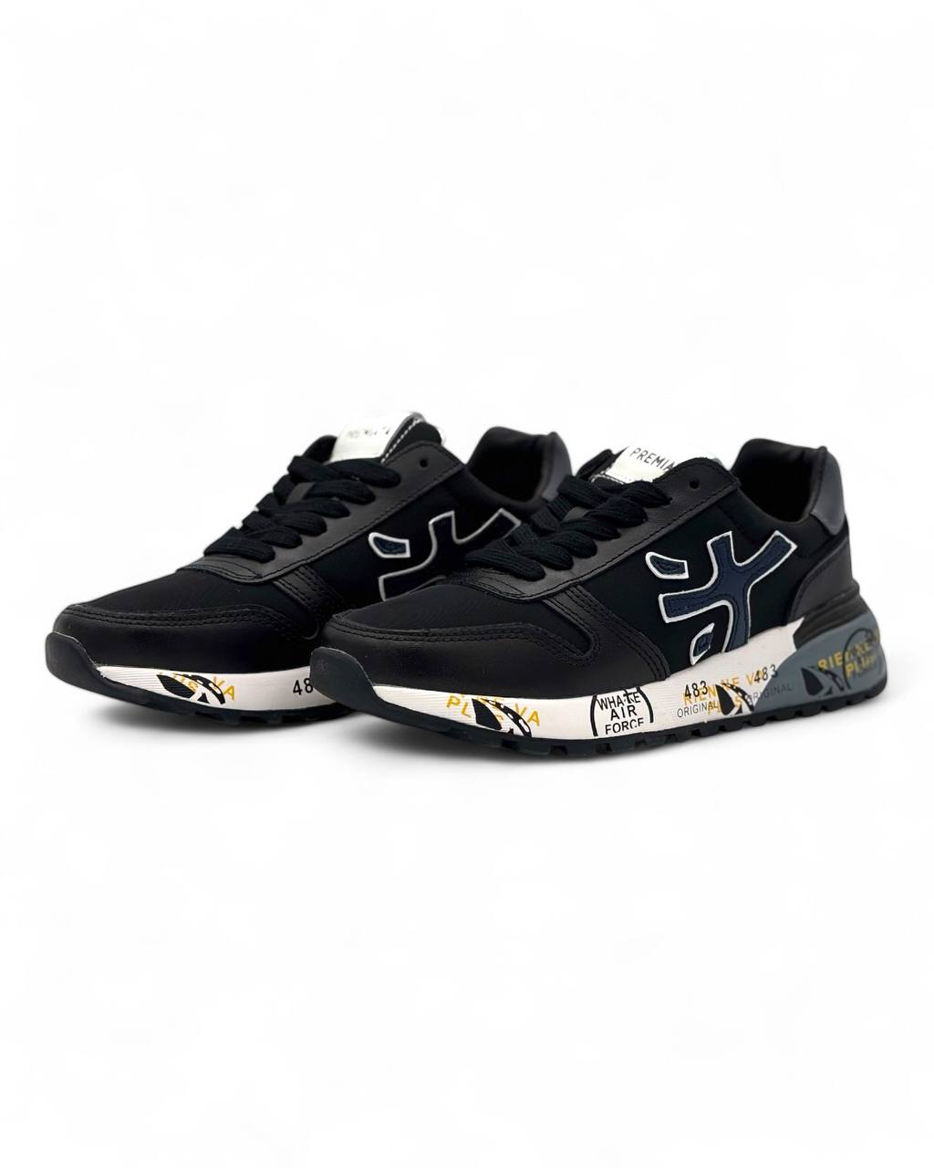 Premiata Mick Black Blue