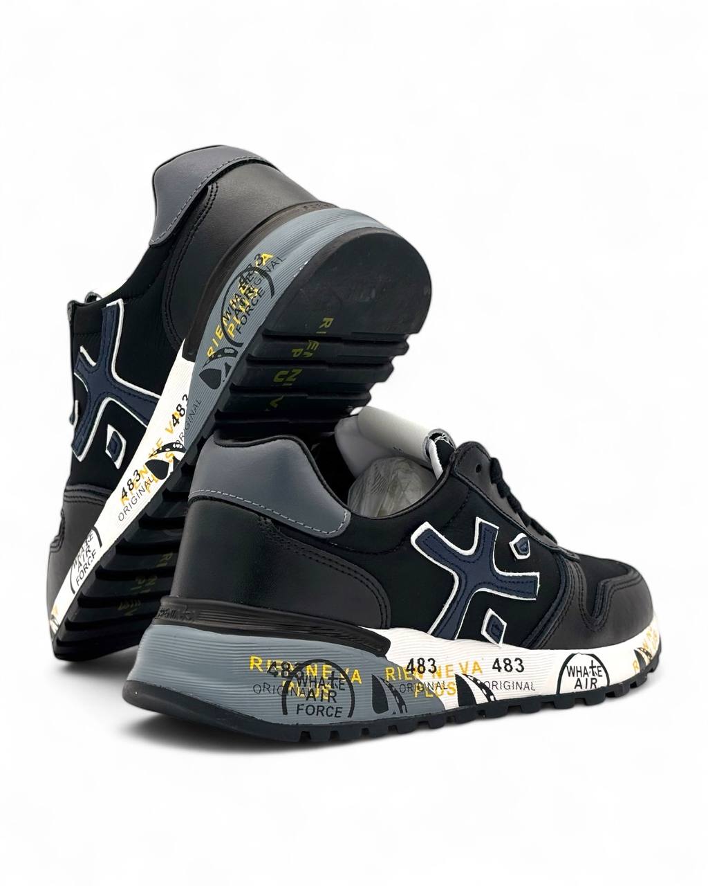 Premiata Mick Black Blue