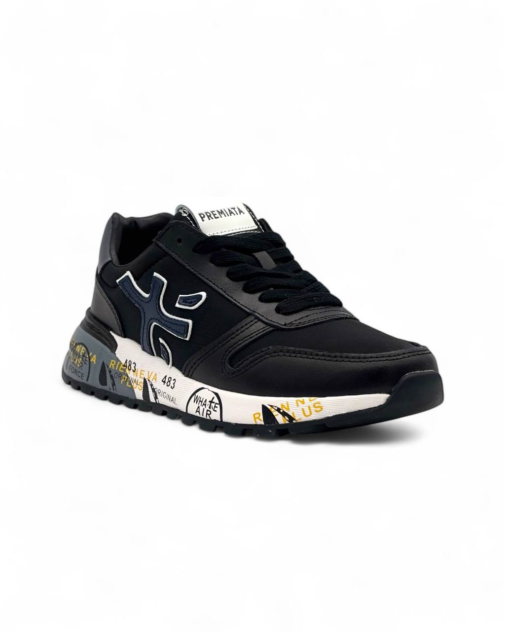 Premiata Mick Black Blue