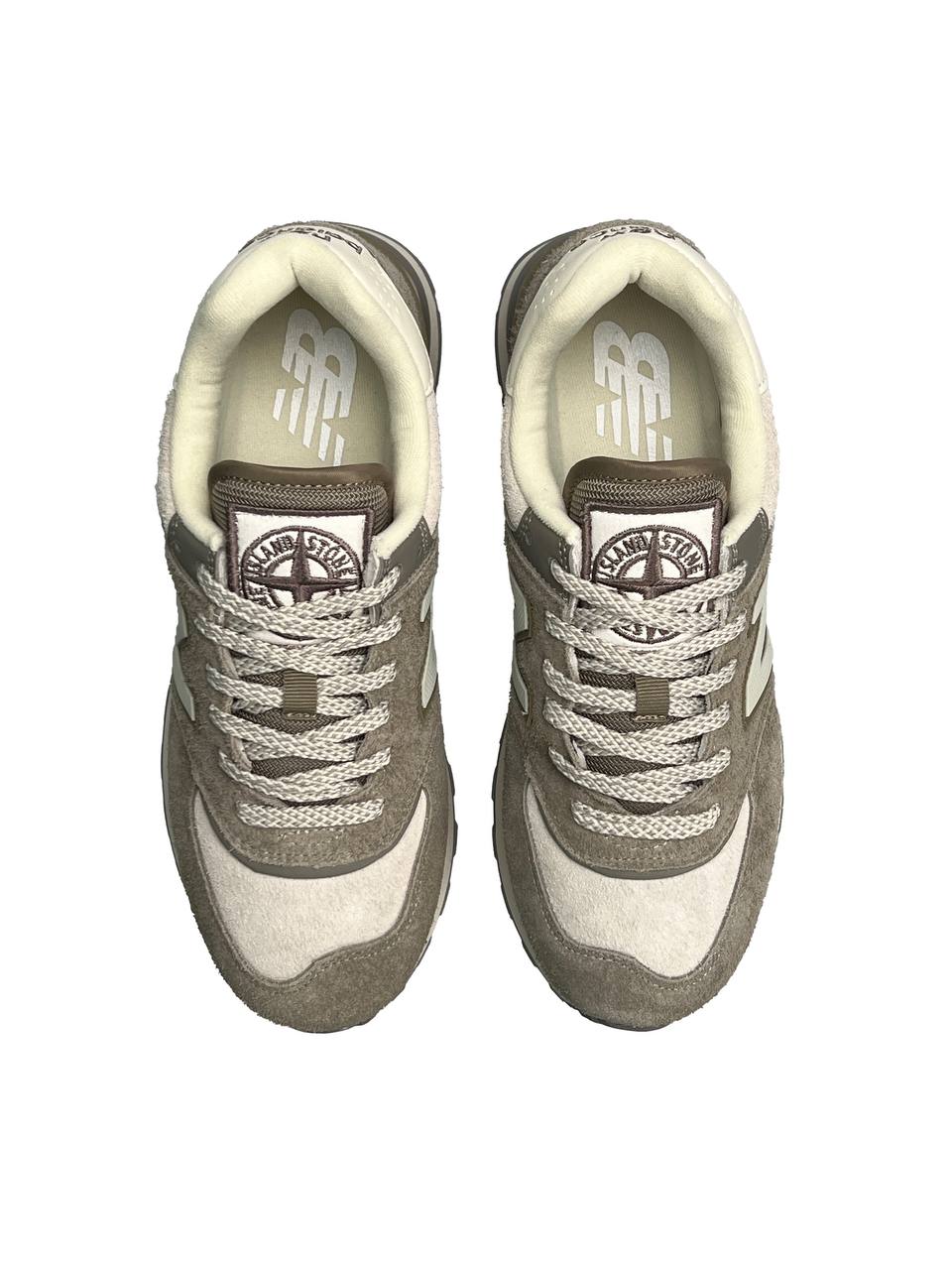 New Balance x Stone Island 574 Sand Grey