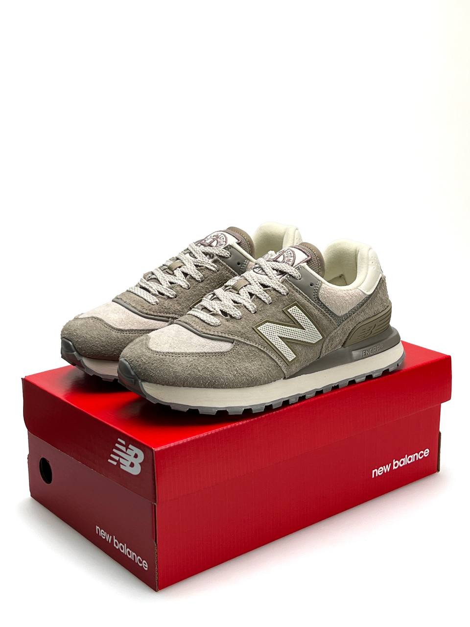 New Balance x Stone Island 574 Sand Grey