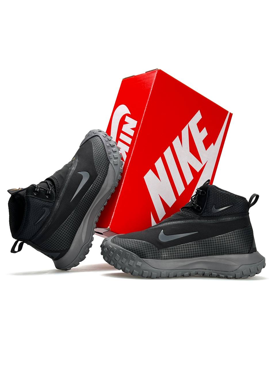 Nike ACG Mountain Fly Black Grey Fur
