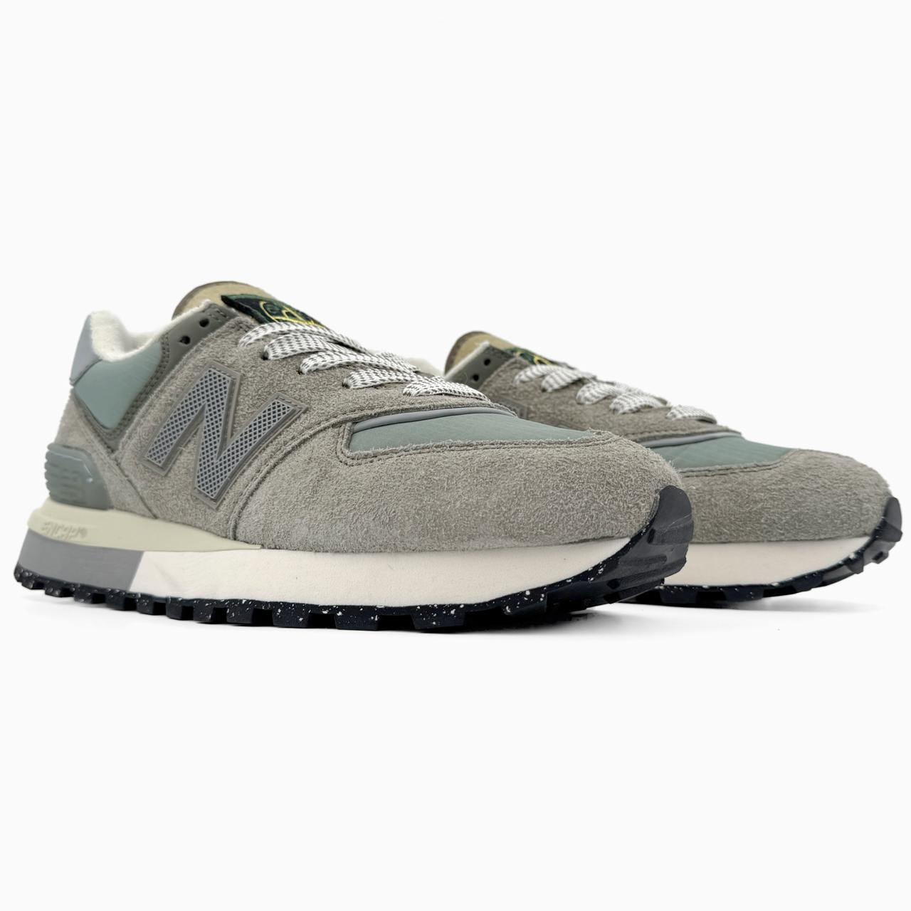 New Balance 574 Legacy x Stone Island Beige Green