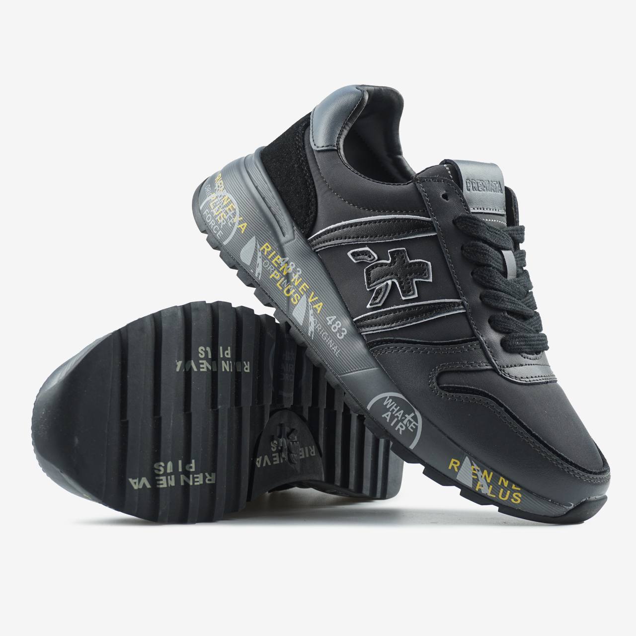 Premiata Mick Triple Black