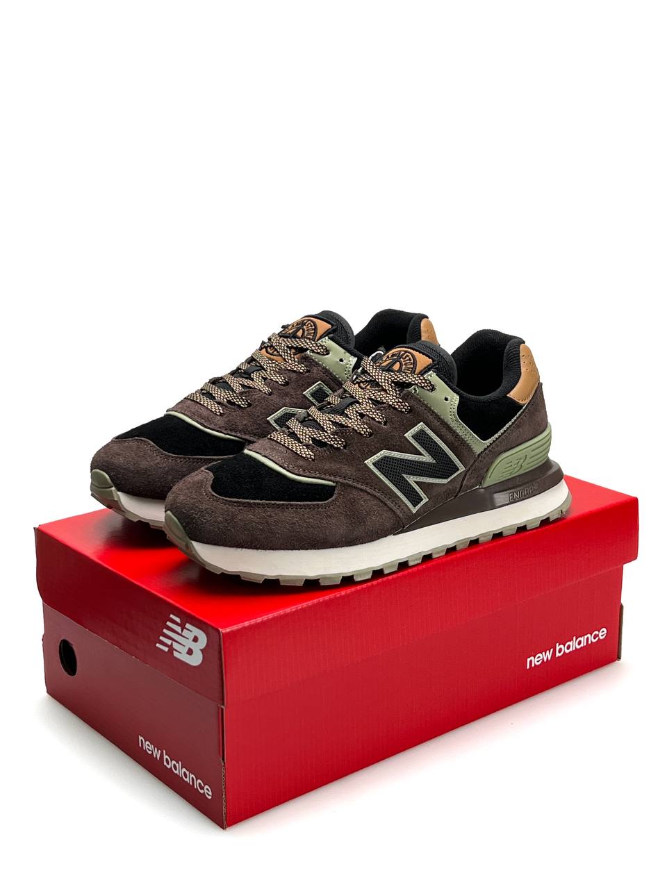 New Balance x Stone Island 574 Brown