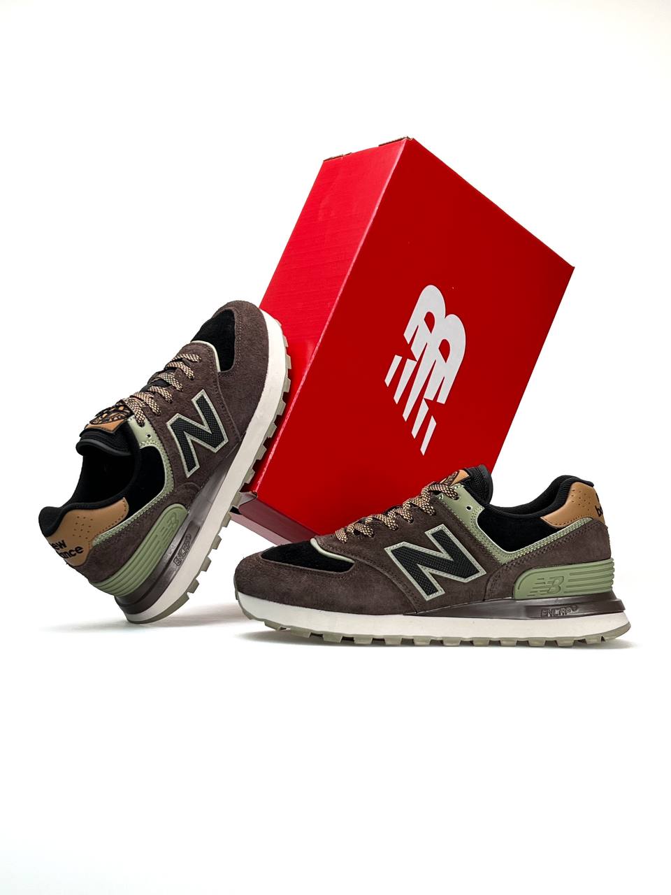 New Balance x Stone Island 574 Brown