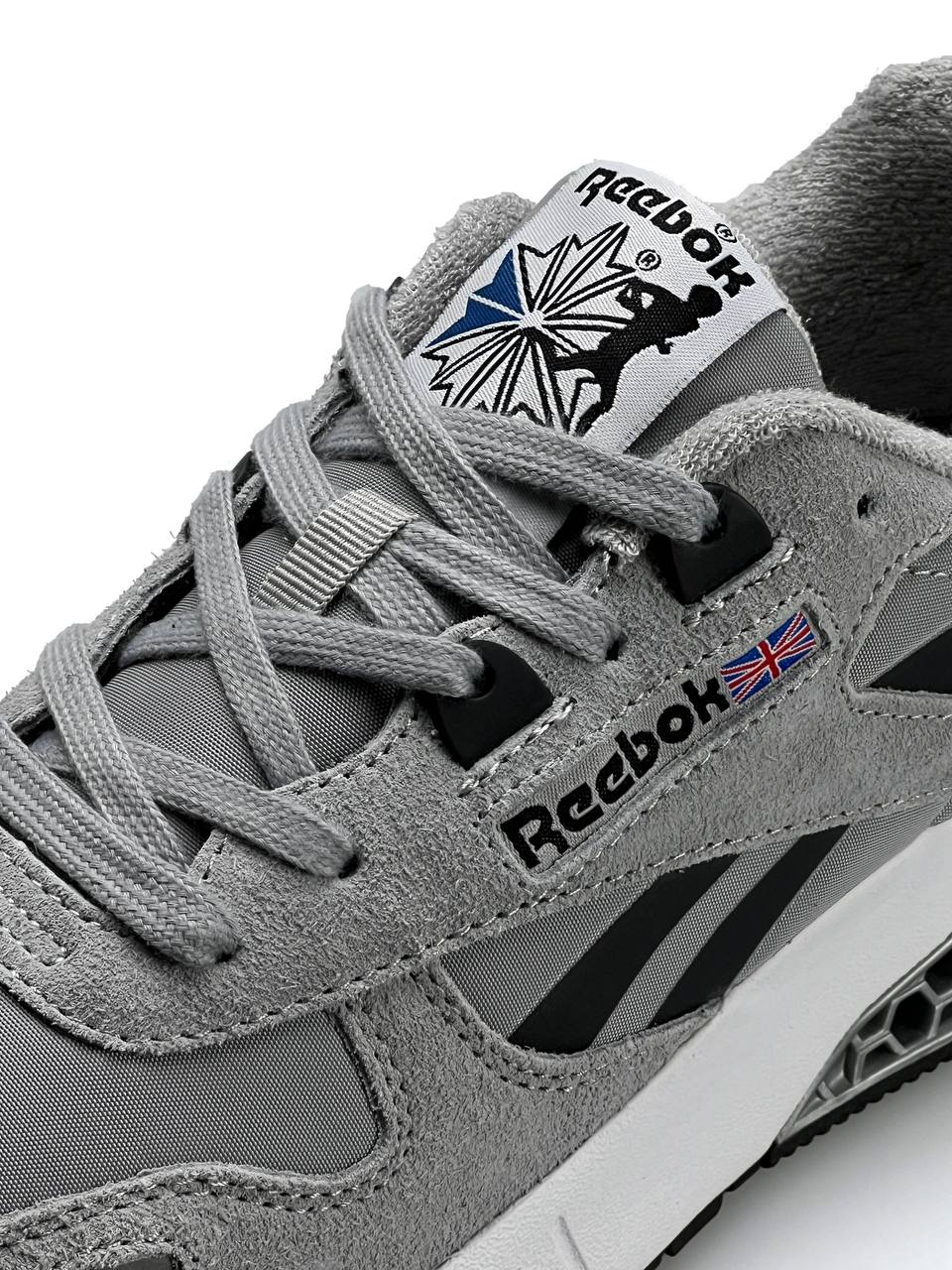 Reebok Classic Leather Hexalite Grey Black White