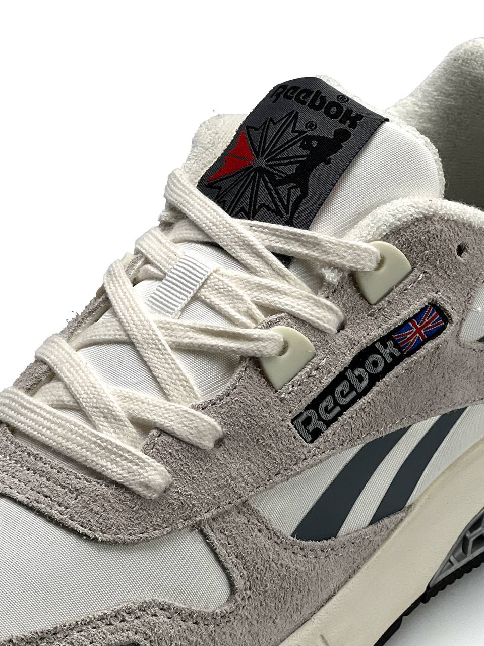 Reebok Classic Leather Hexalite White Grey Beige