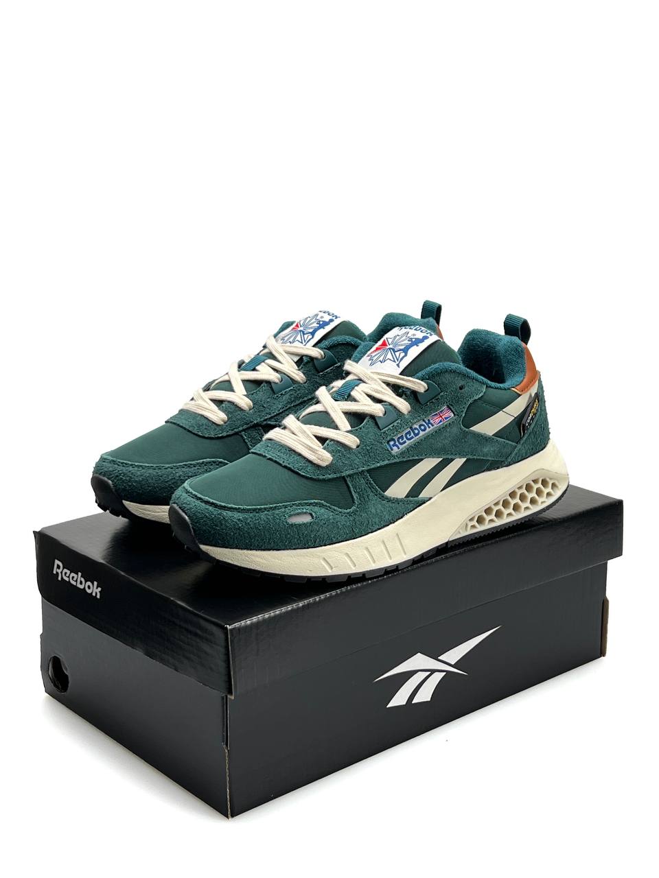Reebok Classic Leather Hexalite Green Beige