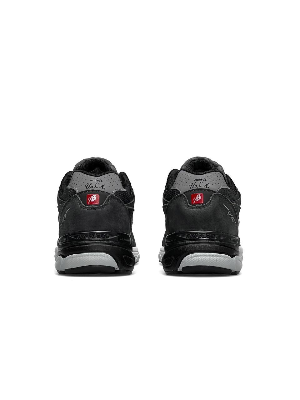 New Balance 990 Dark Grey White