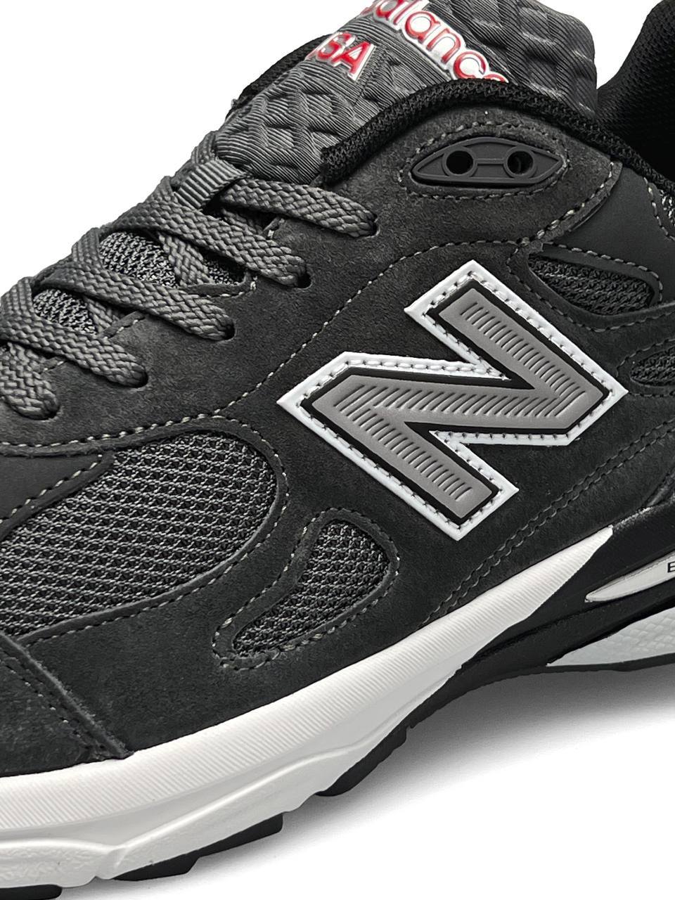 New Balance 990 Dark Grey White