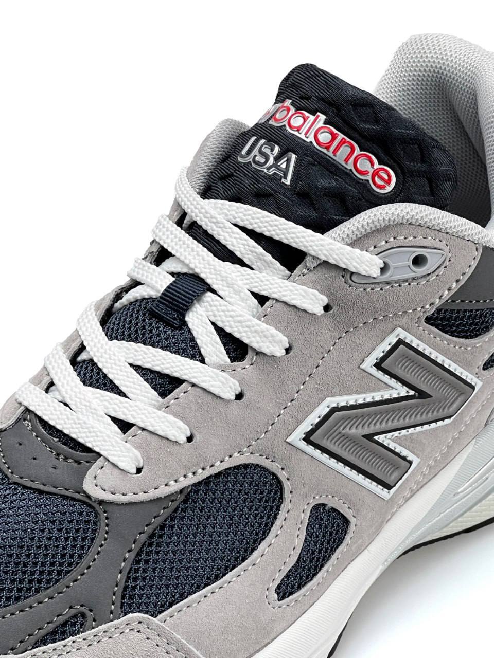 New Balance 990 New Grey Black White